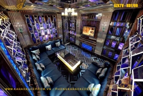 Mẫu phòng hát karaoke mới nhất đẹp nhất sang trọng ấn tượng HĐ 1709
