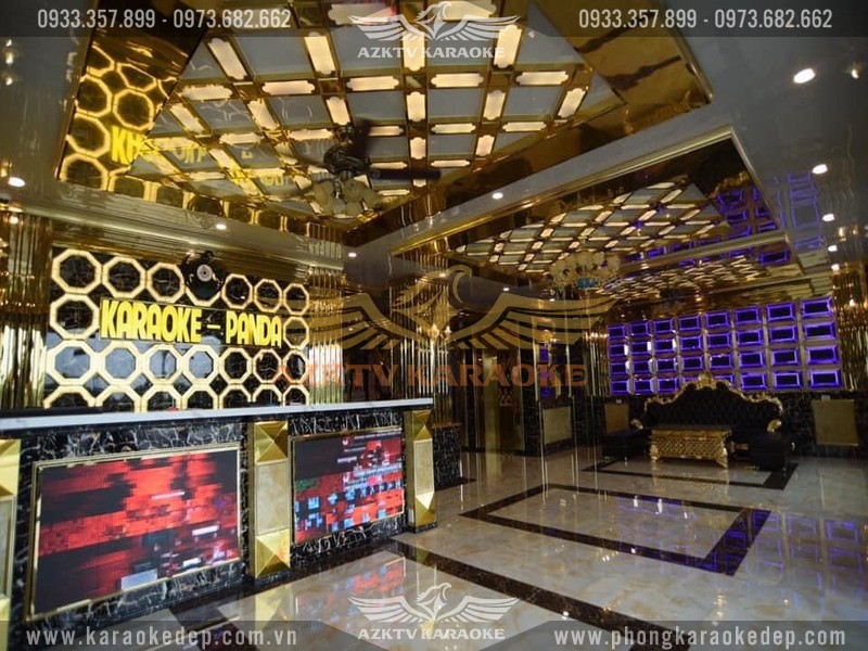 Phong cách thiết kế luồng quán hát karaoke đẹp ấn tượng nhất